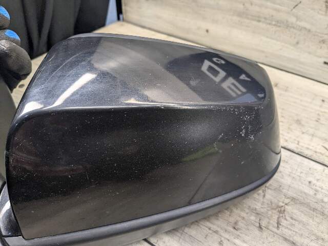 09-12 OEM BMW F01 F02 740 750 760 Front Left Side Heated Mirror Assembly Black