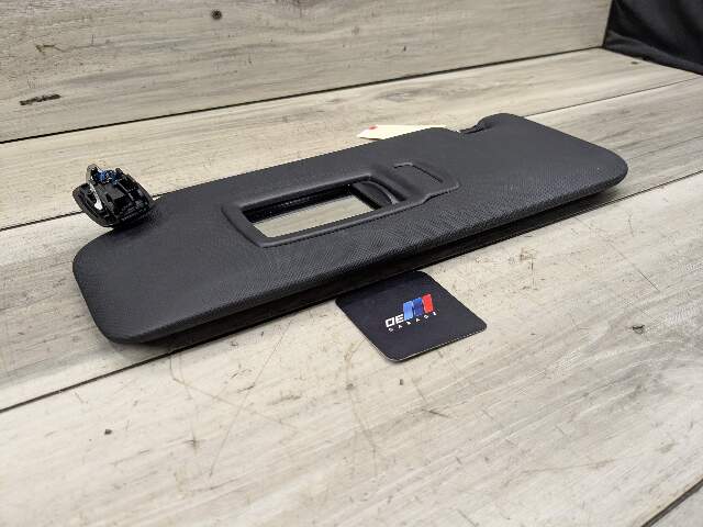 18-24 OEM BMW G01 G02 F97 F98 X3 Left Driver Side Sun Visor Anthracite Black