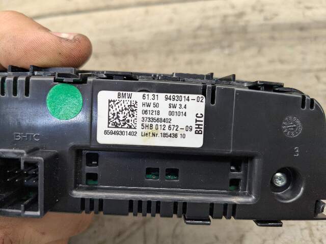 18-24 OEM BMW G01 G02 F97 F98 X3 X4 AC Rear Heater Climate Control Switch Panel