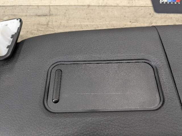 14-20 OEM BMW F22 228 230 M235 M2 Interior Sun Visor Leather Black Pair SET