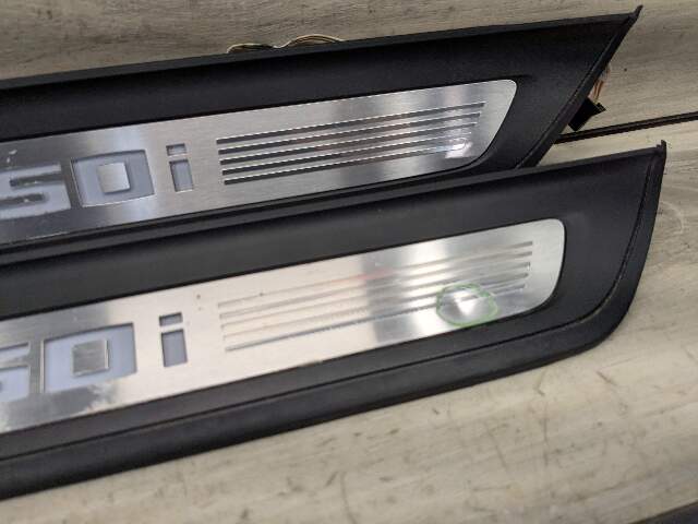 *17-20 OEM BMW G30 M550 Front Rear Left Right Light Door Sill Plate Molding Trim