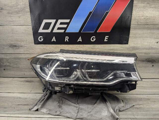 17-20 OEM BMW F90 G30 M550 Passenger Right ICON Adaptive LED Headlight COMPLETE