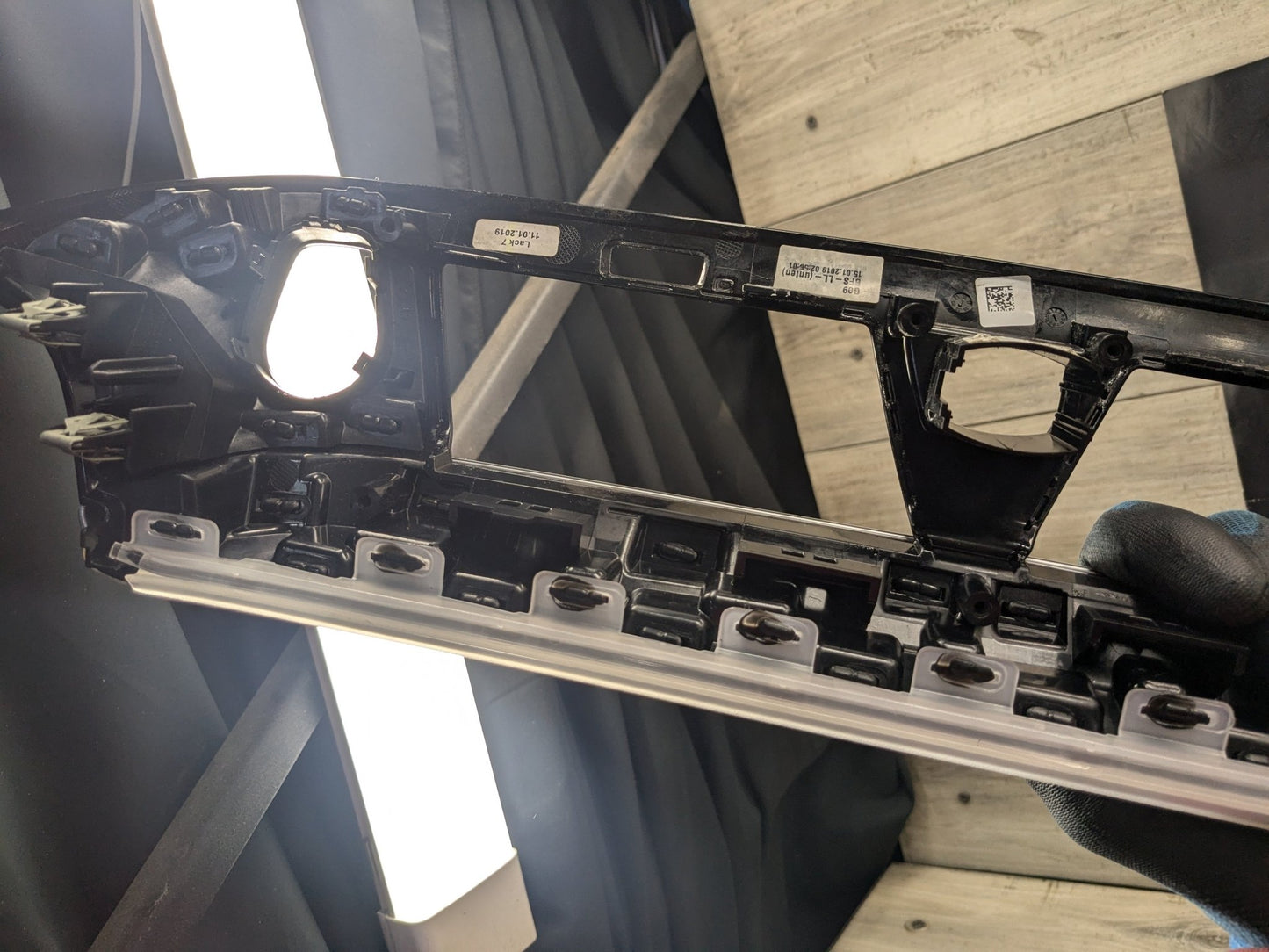 17-23 OEM BMW F90 G30 G32 530 540 M550 M5 Dash Center Console Trim Black SET