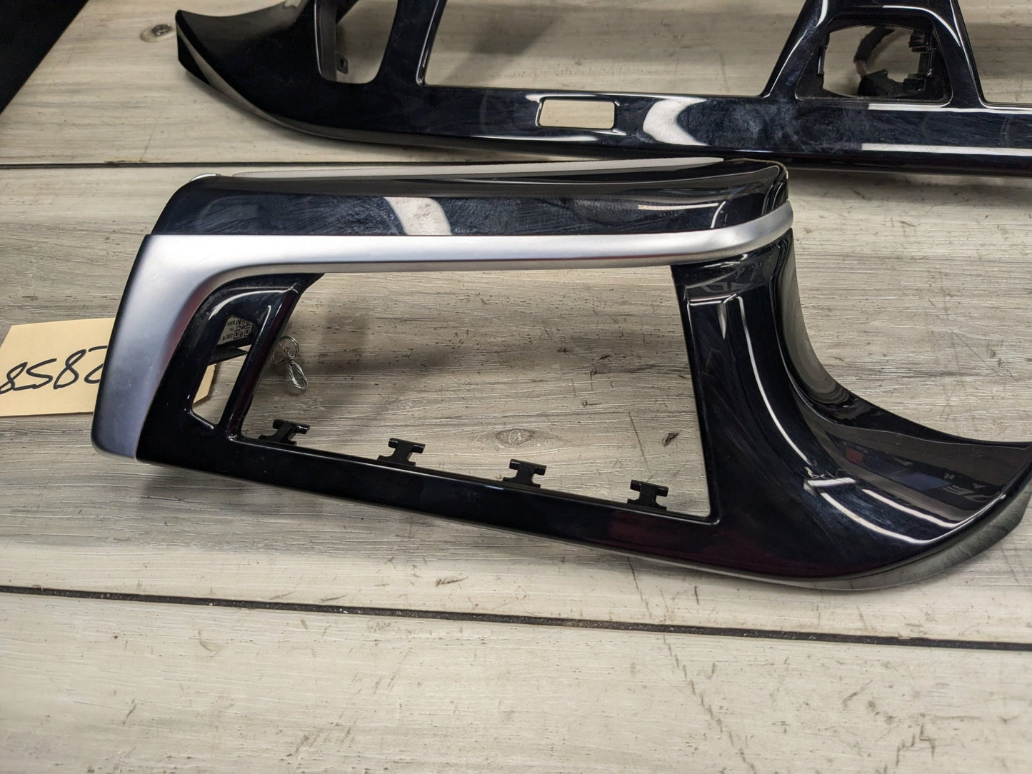 17-23 OEM BMW F90 G30 G32 530 540 M550 M5 Dash Center Console Trim Black SET