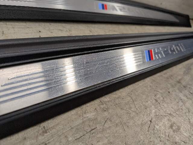14-20 OEM BMW F22 F23 M240 Door Sill Entrance Molding Scuff Plate Trim SET