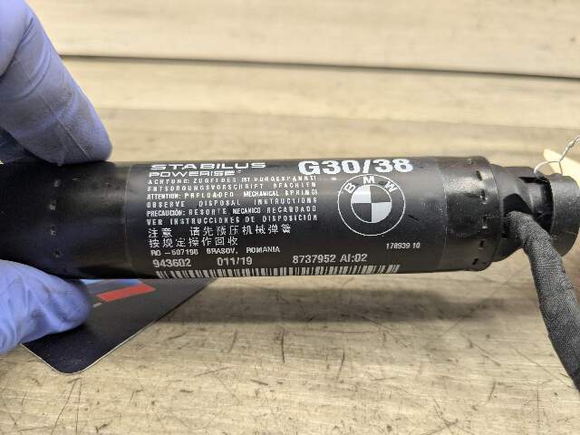 17-23 OEM BMW G30 F90 M5 Rear Right Trunk Strut Spindle Drive Power Lift