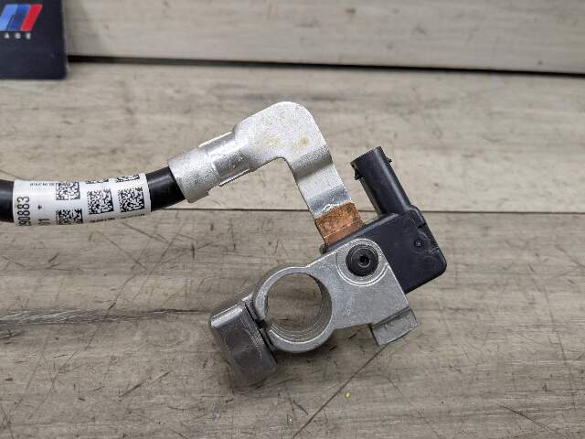 16-20 OEM BMW G11 G12 G30 540 740 750 Negative Cable Terminal IBS Sensor Black