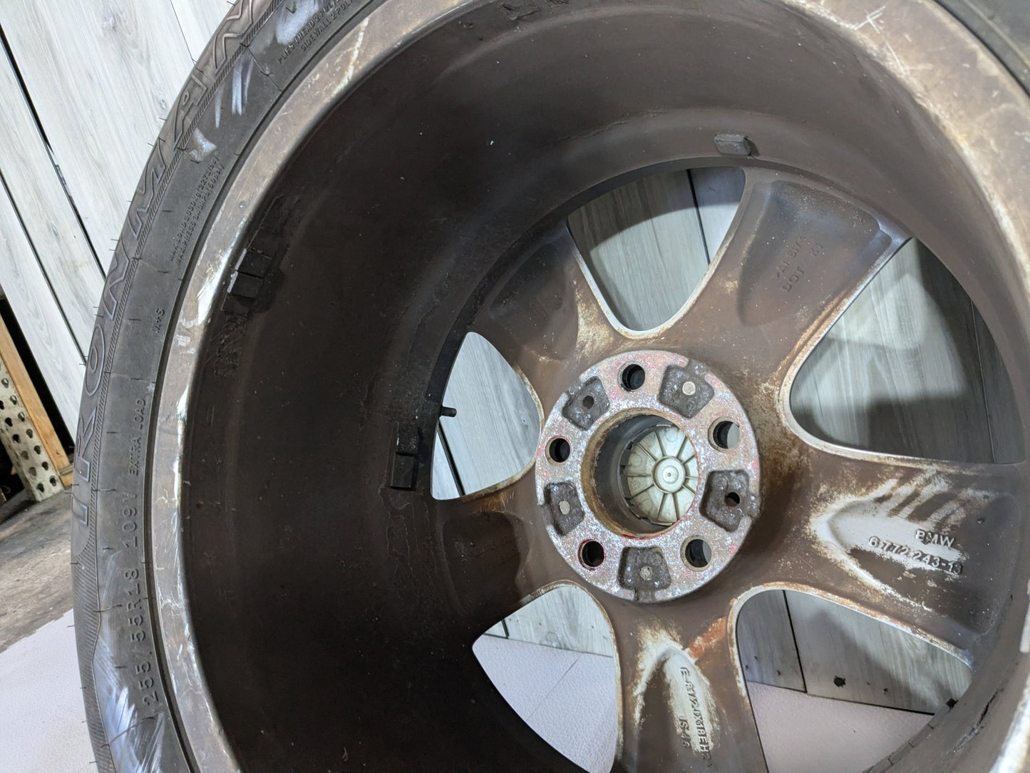 *07-13 OEM BMW E70 X5 Wheel Rim 18x8.5" ET46 Star Spoke Style 210