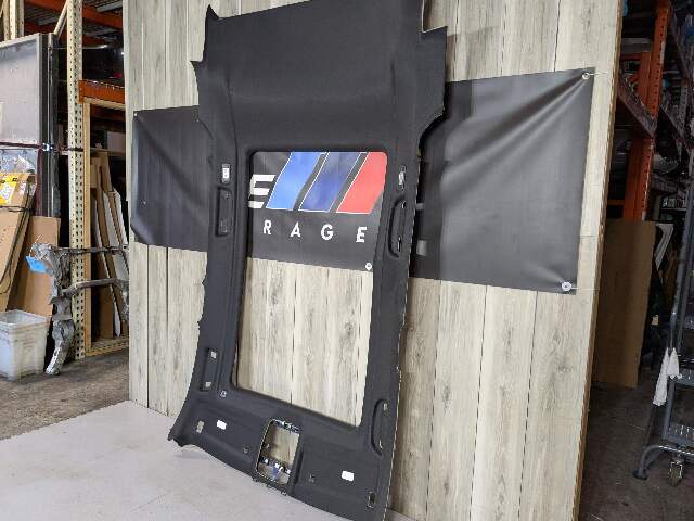 18-24 OEM BMW G01 X3 Black HEADLINER Anthracite Panoramic Roof w/Sunroof Cutout