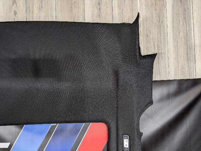 18-24 OEM BMW G01 X3 Black HEADLINER Anthracite Panoramic Roof w/Sunroof Cutout