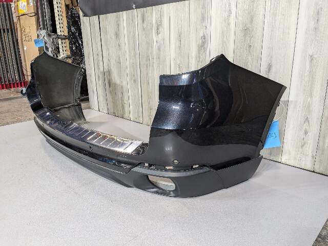 NOTE* 14-18 OEM BMW F15 X5 Rear Bumper Cover PDC Holes w/ Grilles Black 475