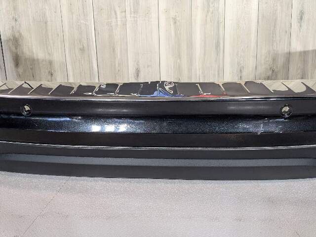NOTE* 14-18 OEM BMW F15 X5 Rear Bumper Cover PDC Holes w/ Grilles Black 475