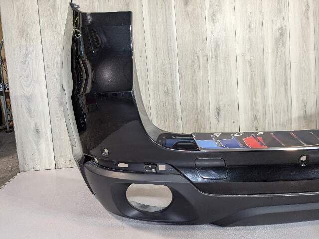 NOTE* 14-18 OEM BMW F15 X5 Rear Bumper Cover PDC Holes w/ Grilles Black 475
