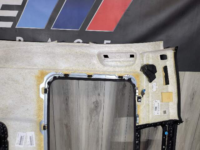 17-23 OEM BMW F90 G30 530 540 M550 M5 Roof Black Headliner Cover Trim