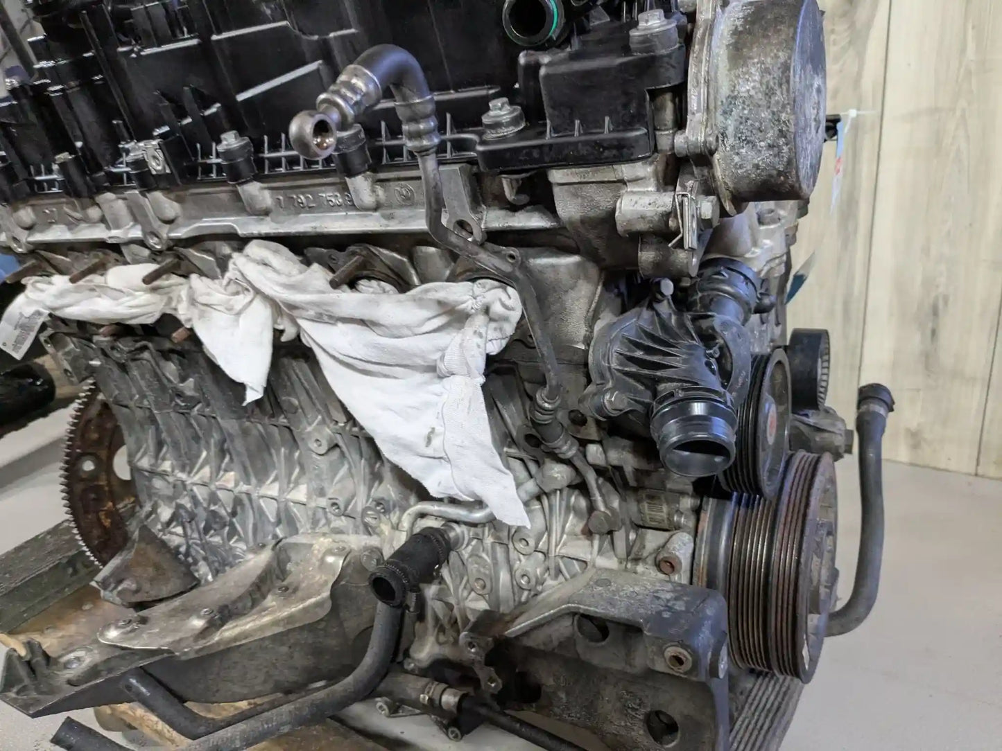 09-13 BMW X5 E70 M57Y DIESEL Engine Motor Long Block 266k Ran! Video