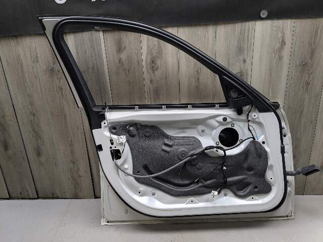 *13-18 OEM BMW F30 F31 F80 M3 FRONT Left Driver Side Door Shell Panel White A96