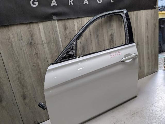 *13-18 OEM BMW F30 F31 F80 M3 FRONT Left Driver Side Door Shell Panel White A96