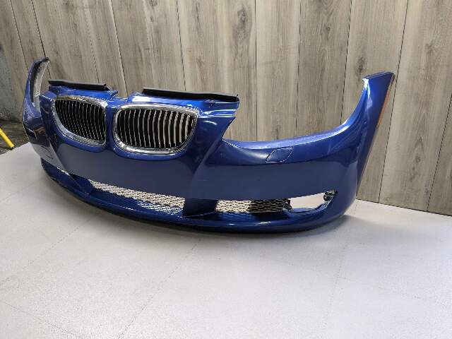 *07-10 OEM BMW E92 E93 328 335 PRE LCI Front Bumper Cover Assembly Grilles Blue
