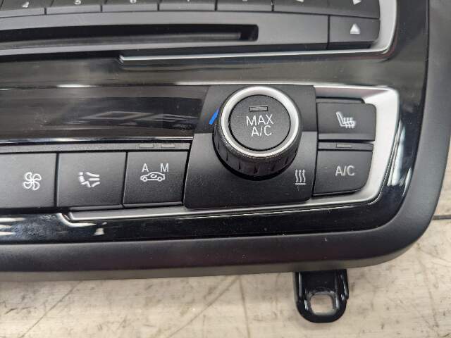 12-18 OEM BMW F82 F30 F32 F36 M3 M4 AC Heater Control Panel Radio Media Buttons