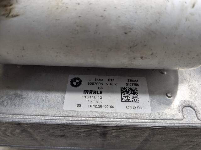 18-24 OEM BMW G01 G02 X3 X4 AC Air Conditioning Compact Condenser with Dryer