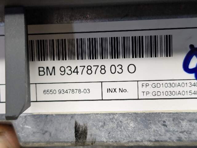 14-19 OEM BMW F15 F16 F85 F86 X5 X6 NBT Central Information Display Screen 10.25