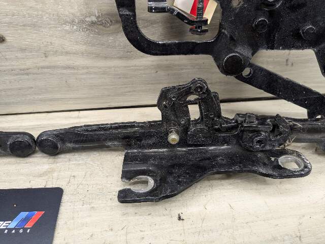 14-19 OEM BMW F15 F16 X5 X6 Left Right Hood Hinge Support Bracket Brace SET