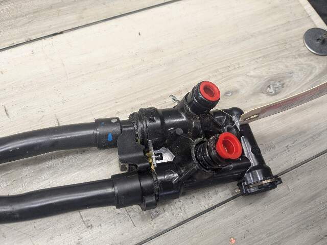 18-24 OEM BMW G01 G02 X3 X4 Transmission Oil Cooler Line Return Flow B46 B58