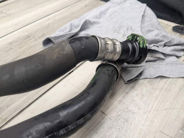 16-19 OEM BMW G30 F90 G11 G12 M550 750 Transmission Oil Cooler Lines Return Flow