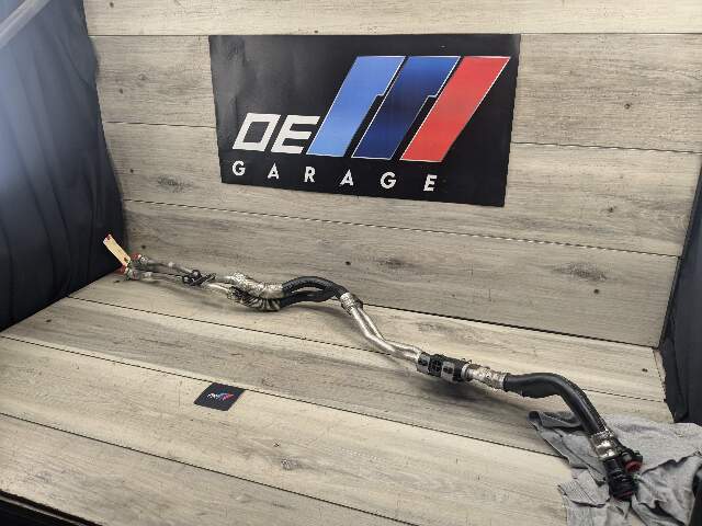 16-19 OEM BMW G30 F90 G11 G12 M550 750 Transmission Oil Cooler Lines Return Flow