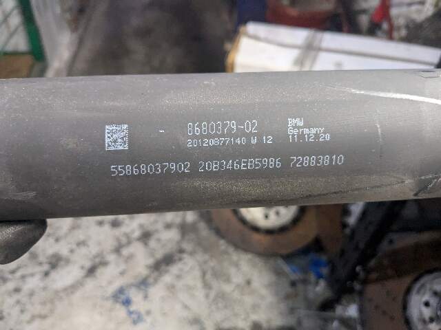 19-24 OEM BMW G01 G02 X3 X4 30iX RWD B46 Rear Drive Shaft Axle Driveshaft 1328MM
