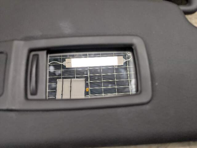 18-24 OEM BMW G01 G02 F97 F98 X3 X4 X3M Right Passenger Side Sun Visor Black