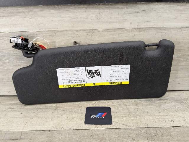 18-24 OEM BMW G01 G02 F97 F98 X3 X4 X3M Right Passenger Side Sun Visor Black