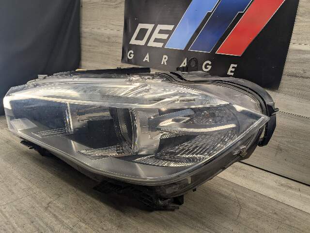 *14-19 OEM BMW F15 F16 F85 F86 X5 X6 Left Driver Side XENON Headlight + Modules