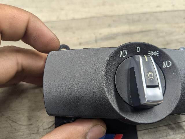 10-19 OEM BMW F10 F13 F02 Headlight Switch Control Panel Light Module BLACK