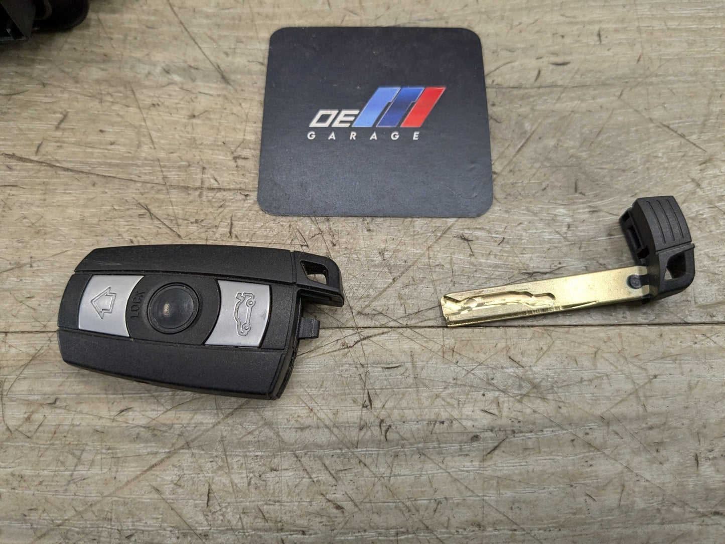 *OEM BMW E70 X5 DDE DME ECU CAS Engine Diesel M57N2 Control Computer Key SET