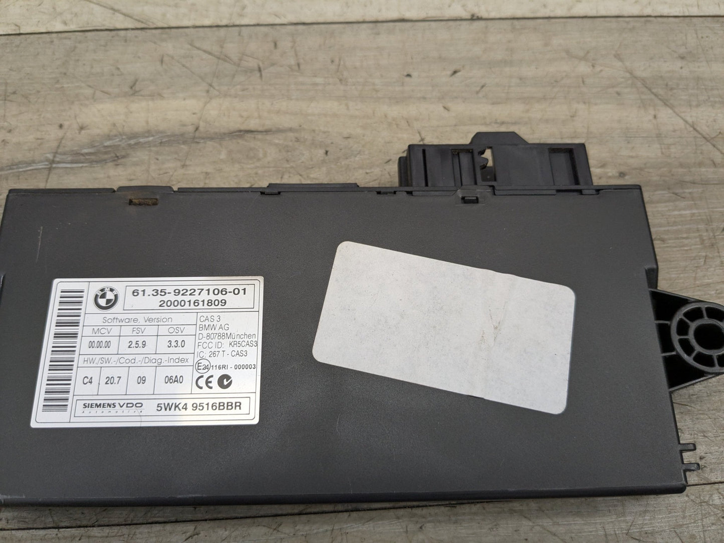 *OEM BMW E70 X5 DDE DME ECU CAS Engine Diesel M57N2 Control Computer Key SET