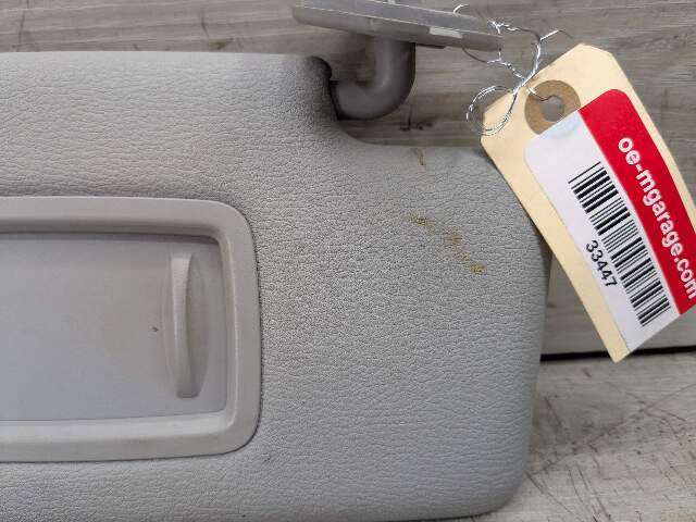 07-13 OEM BMW E70 X5 Interior Right Passenger Side Sun Visor Gray
