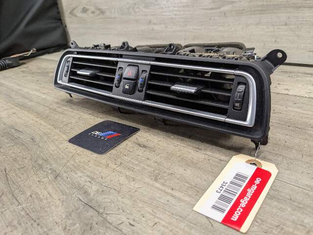 10-15 OEM BMW F01 F02 740 750 Dash Center Air Vent Grille Black