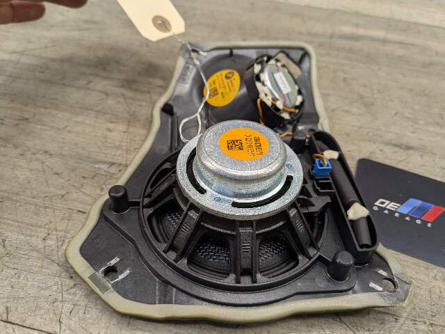 OEM BMW F01 F02 740 750 Rear Left Audio Deck Speaker and Tweeter w/ Mount