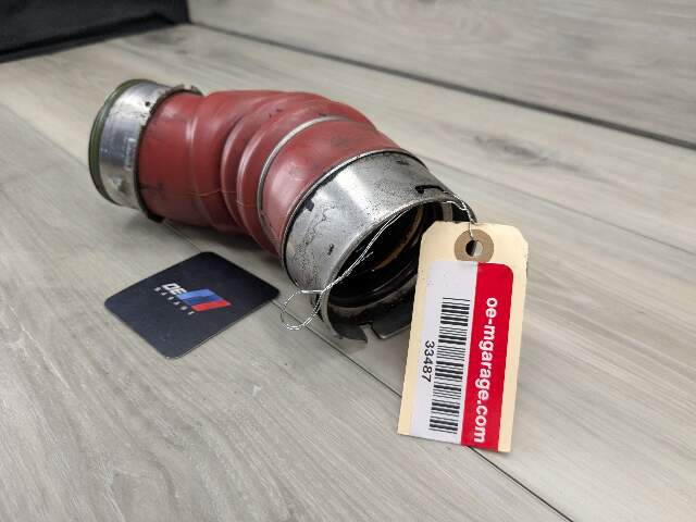 09-13 OEM BMW E70 X5d Diesel Engine Intercooler Turbo Charge Air Hose Pipe M57Y