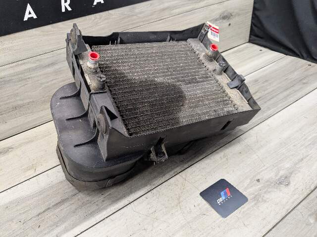 07-14 OEM BMW E70 X5 Left Secondary Auxiliary Cooling Radiator Engine M57 N62