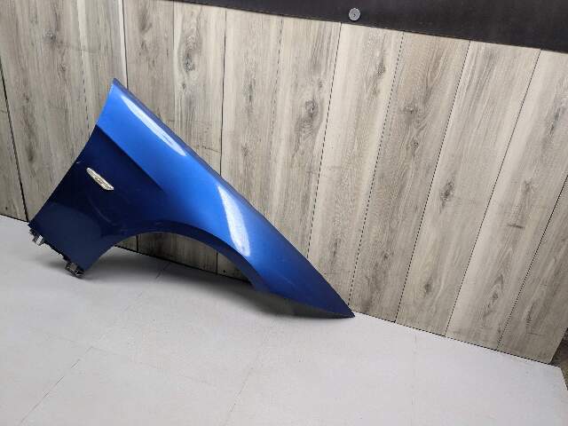 07-13 OEM BMW E92 E93 328 330 335 Right Passenger Side Fender Panel Blue A51