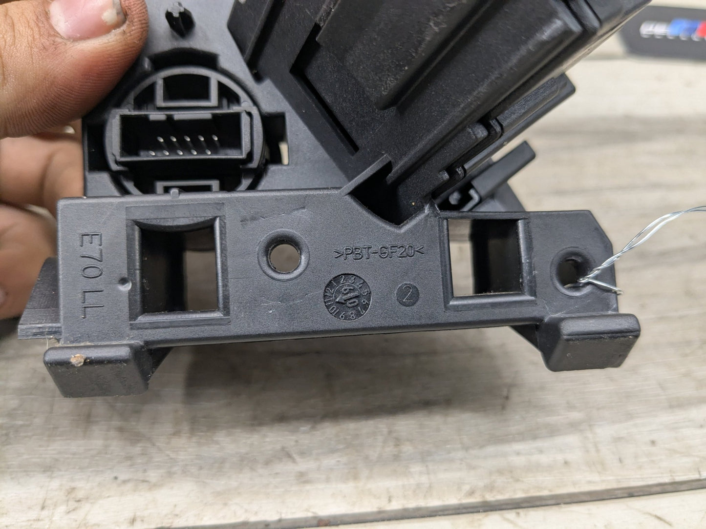 08-13 OEM BMW E70 E71 X5 X6 M Engine Start Stop Button Push Dash Switch Black
