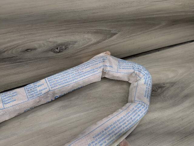 09-15 OEM BMW F02 F04 740 750 Left Driver Top Roof Head Air Bag Airbag Curtain