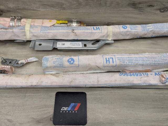 09-15 OEM BMW F02 F04 740 750 Left Driver Top Roof Head Air Bag Airbag Curtain