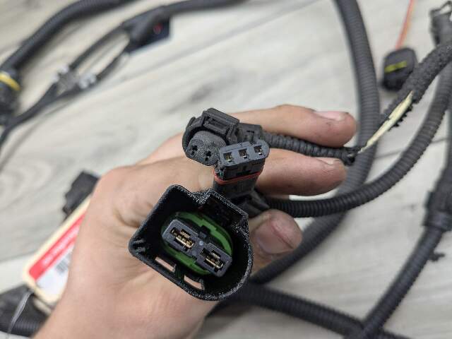 OEM BMW F15 X5 N55 Engine AT Transmission Wiring Harness
