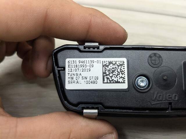 19-24 OEM BMW G20 330 M340 Headlight Control Switch Panel Light Module BLACK