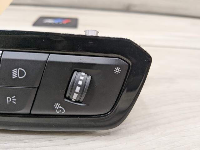19-24 OEM BMW G20 330 M340 Headlight Control Switch Panel Light Module BLACK