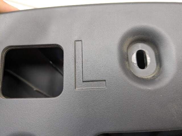 07-13 OEM BMW E93 328 335 M3 Rear Left Right Roller Over Trim Cover Panel SET