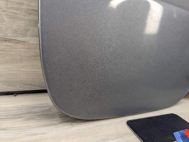 07-13 OEM BMW E93 M3 335 Rear Fuel Gas Tank Flap Lid Cover Cap Silver
